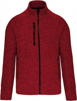 KA9106 MEN'S FULL ZIP HEATHER JACKET