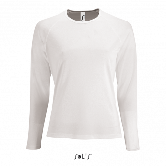 SO02072 SOL'S SPORTY LSL WOMEN - LONG SLEEVE SPORTS T-SHIRT