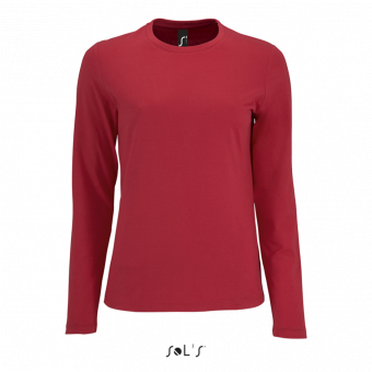 SO02075 SOL'S IMPERIAL LSL WOMEN - LONG-SLEEVE T-SHIRT