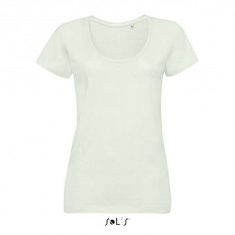 SO02079 SOL'S METROPOLITAN - WOMEN'S LOW-CUT ROUND NECK T-SHIRT