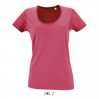 SO02079 SOL'S METROPOLITAN - WOMEN'S LOW-CUT ROUND NECK T-SHIRT