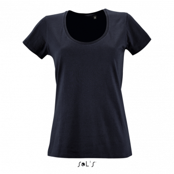 SO02079 SOL'S METROPOLITAN - WOMEN'S LOW-CUT ROUND NECK T-SHIRT