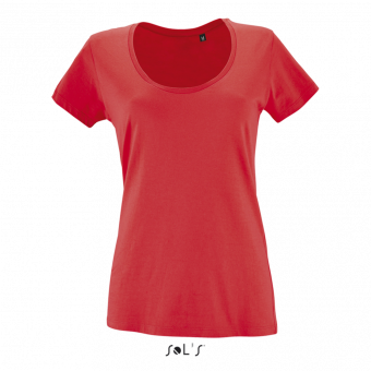 SO02079 SOL'S METROPOLITAN - WOMEN'S LOW-CUT ROUND NECK T-SHIRT