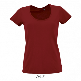 SO02079 SOL'S METROPOLITAN - WOMEN'S LOW-CUT ROUND NECK T-SHIRT