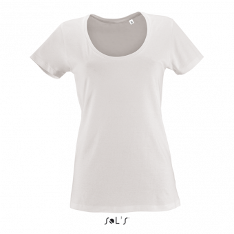 SO02079 SOL'S METROPOLITAN - WOMEN'S LOW-CUT ROUND NECK T-SHIRT