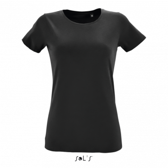 SO02758 SOL'S REGENT FIT WOMEN ROUND COLLAR FITTED T-SHIRT