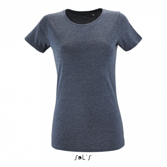 SO02758 SOL'S REGENT FIT WOMEN ROUND COLLAR FITTED T-SHIRT