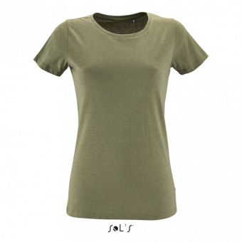 SO02758 SOL'S REGENT FIT WOMEN ROUND COLLAR FITTED T-SHIRT