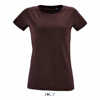 SO02758 SOL'S REGENT FIT WOMEN ROUND COLLAR FITTED T-SHIRT