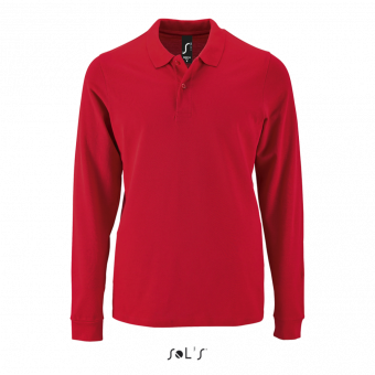 SO02087 SOL'S PERFECT LSL MEN - LONG-SLEEVE PIQUÉ POLO SHIRT