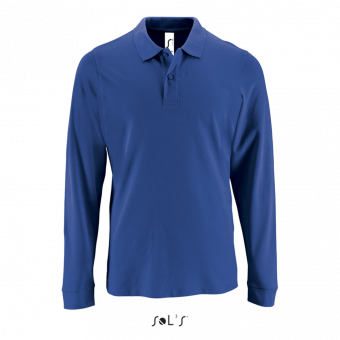 SO02087 SOL'S PERFECT LSL MEN - LONG-SLEEVE PIQUÉ POLO SHIRT