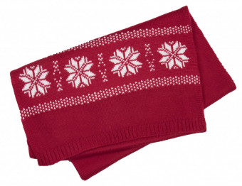 KP541 FAIR ISLE SCARF