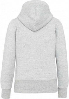 KV2307 LADIES' VINTAGE ZIPPED HOODED SWEATSHIRT