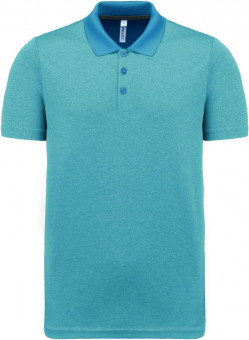 PA496 ADULT SHORT-SLEEVED MARL POLO SHIRT