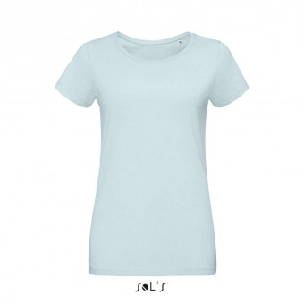 SO02856 SOL'S MARTIN WOMEN - ROUND-NECK FITTED JERSEY T-SHIRT