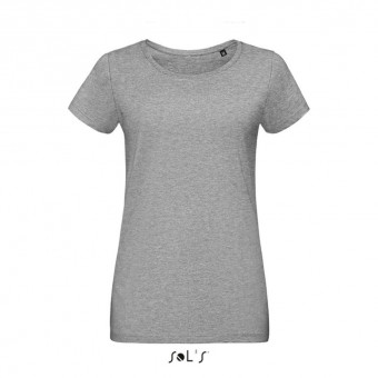 SO02856 SOL'S MARTIN WOMEN - ROUND-NECK FITTED JERSEY T-SHIRT