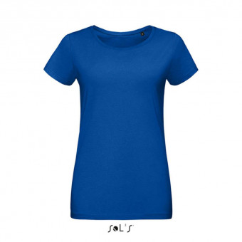 SO02856 SOL'S MARTIN WOMEN - ROUND-NECK FITTED JERSEY T-SHIRT