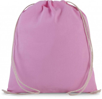 KI0147 ORGANIC COTTON SMALL DRAWSTRING BAG