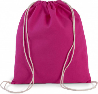 KI0147 ORGANIC COTTON SMALL DRAWSTRING BAG