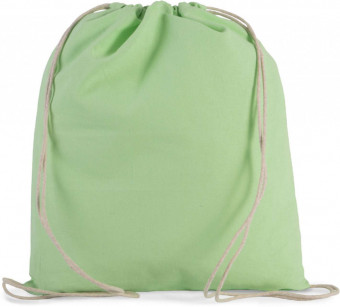 KI0147 ORGANIC COTTON SMALL DRAWSTRING BAG