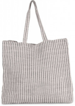 KI0236 JUCO STRIPED SHOPPER BAG