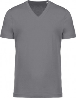 KA376 MEN'S ORGANIC COTTON V-NECK T-SHIRT