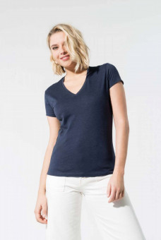 KA396 LADIES’ ORGANIC COTTON V-NECK T-SHIRT