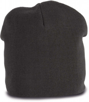 KP542 KNITTED ORGANIC COTTON BEANIE