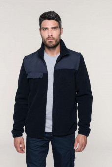 WK9105 FLEECE JACKET WITH REMOVABLE SLEEVES