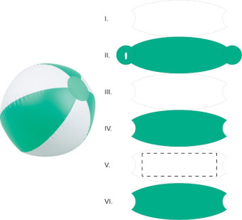 Waikiki plážový míč (ø23 cm)