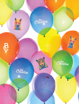 CreaBalloon Pastel balonky v pastelových barvách
