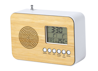 Tulax stolní rádio s hodinami