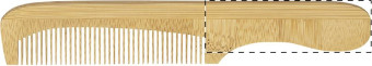 Garet bambusový hřeben