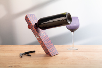 Winofloat stojan na láhev vína na zakázku