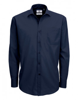 Poplin Shirt Smart Long Sleeve / Men