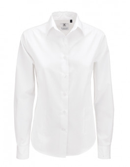 Poplin Shirt Smart Long Sleeve / Women