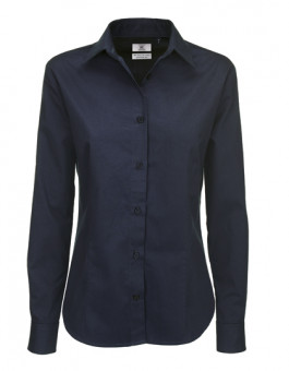 Twill Shirt Sharp Long Sleeve / Women