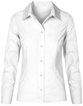 Women`s Poplin Shirt Long Sleeve