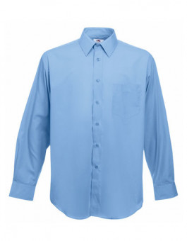 Men`s Long Sleeve Poplin Shirt