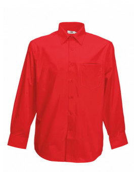 Men`s Long Sleeve Poplin Shirt