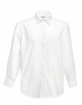 Men`s Long Sleeve Poplin Shirt