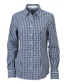 Ladies` Checked Blouse