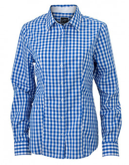 Ladies` Checked Blouse