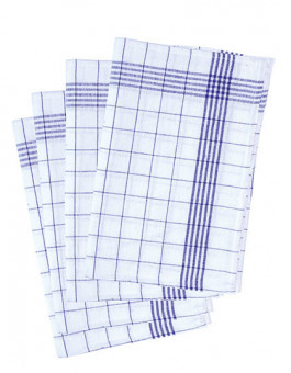 Checkered dishcloth (pack of 10 pieces)