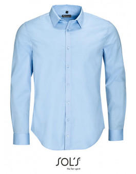 Men`s Long Sleeve Stretch Shirt Blake