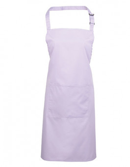Colours Collection Bib Apron with Pocket
