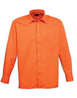 Men´s Poplin Long Sleeve Shirt