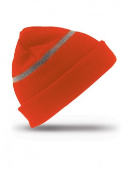 Junior Thinsulate™ Woolly Ski Hat with Reflective Band