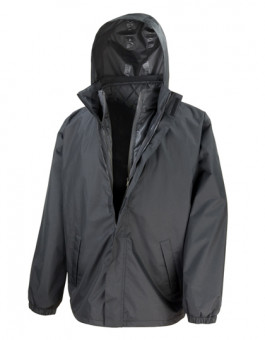 3-in-1 Jacket with Quilted Bodywarmer