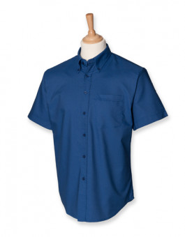 Men`s Classic Short Sleeved Oxford Shirt